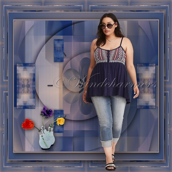 torrid Tops - Torrid Embroidered Button Front Babydoll Tank Top